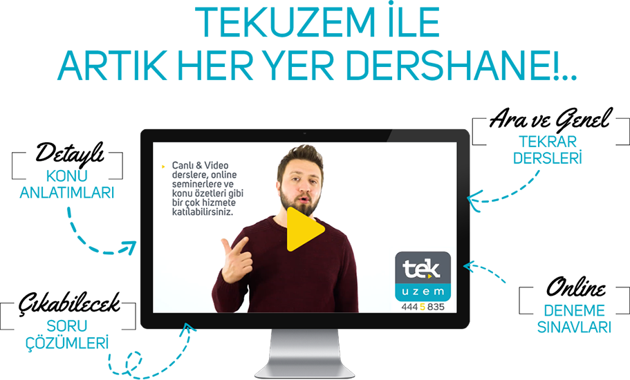 Tekuzem Uzaktan Eğitim Merkezi logosu